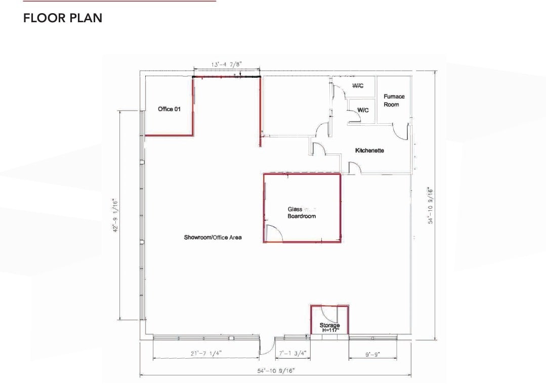 976 Dugald Rd, Winnipeg, MB for lease Floor Plan- Image 1 of 1