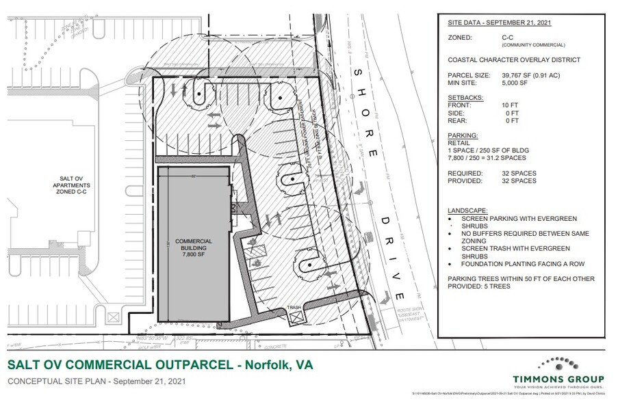 7911-7915 Shore Dr, Norfolk, VA for lease - Site Plan - Image 3 of 5