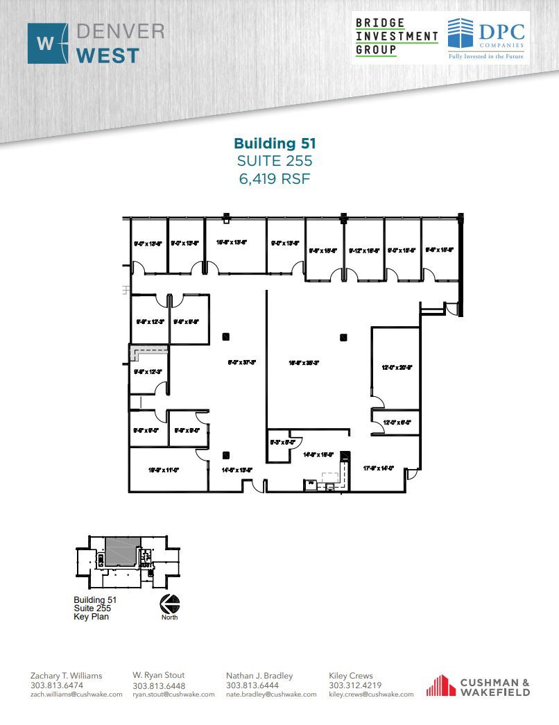 13949 W Colfax Ave, Lakewood, CO for lease Floor Plan- Image 1 of 1