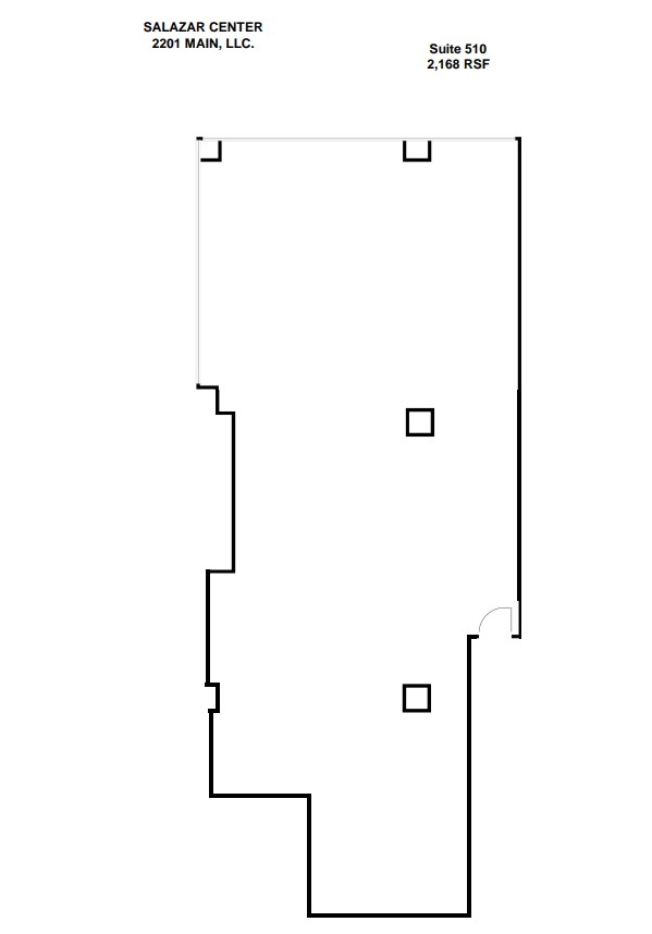 2201 Main St, Dallas, TX for lease Floor Plan- Image 1 of 1