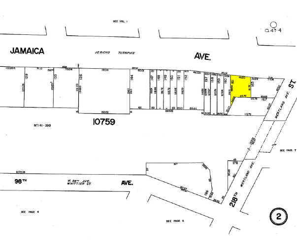 21624 Jamaica Ave, Queens Village, NY for lease - Plat Map - Image 2 of 3