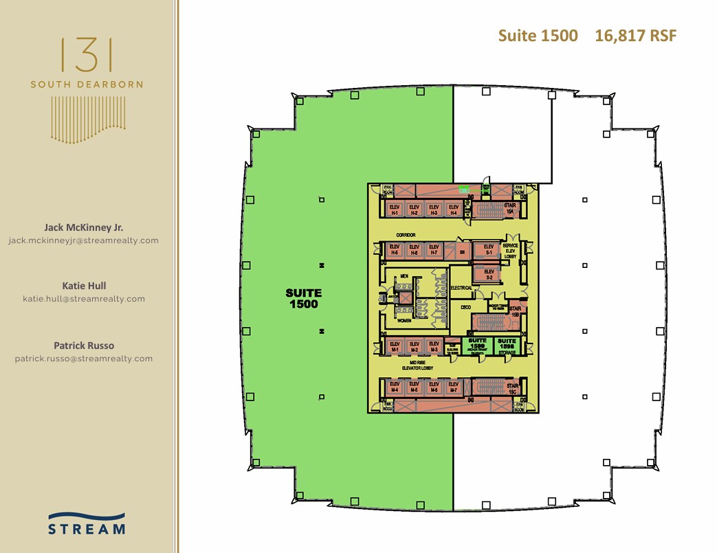 131 S Dearborn St, Chicago, IL for lease Floor Plan- Image 1 of 1