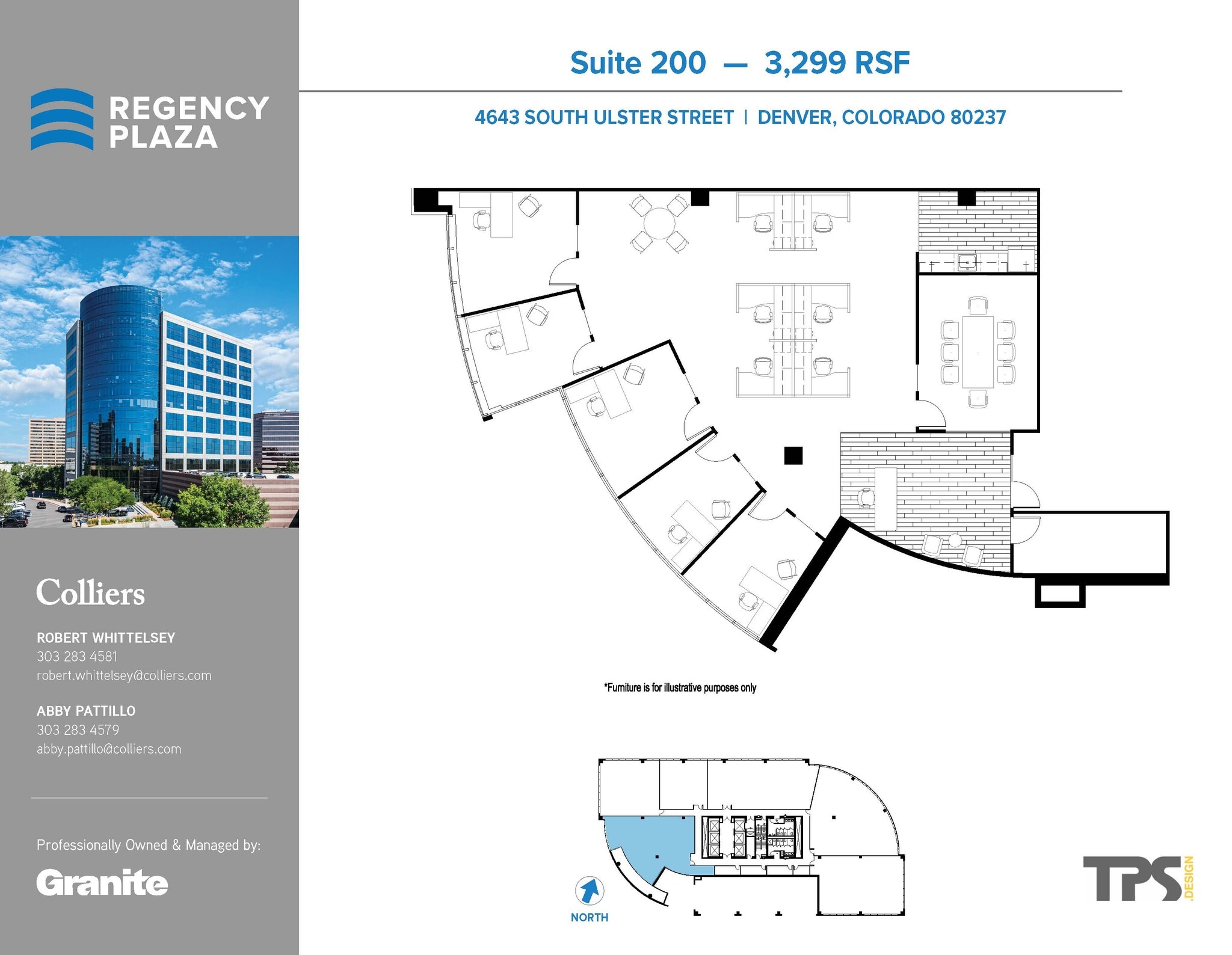4643 S Ulster St, Denver, CO for lease Floor Plan- Image 1 of 2