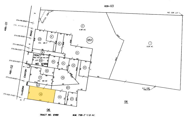 3295 Laguna Canyon Rd, Laguna Beach, CA for lease - Plat Map - Image 2 of 19