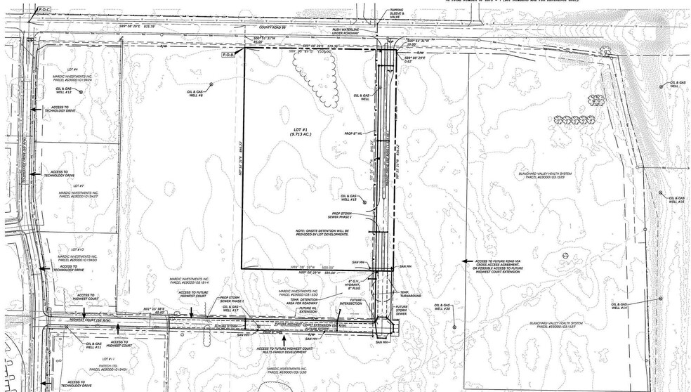 Wellness Way, Findlay, OH for sale - Plat Map - Image 2 of 2