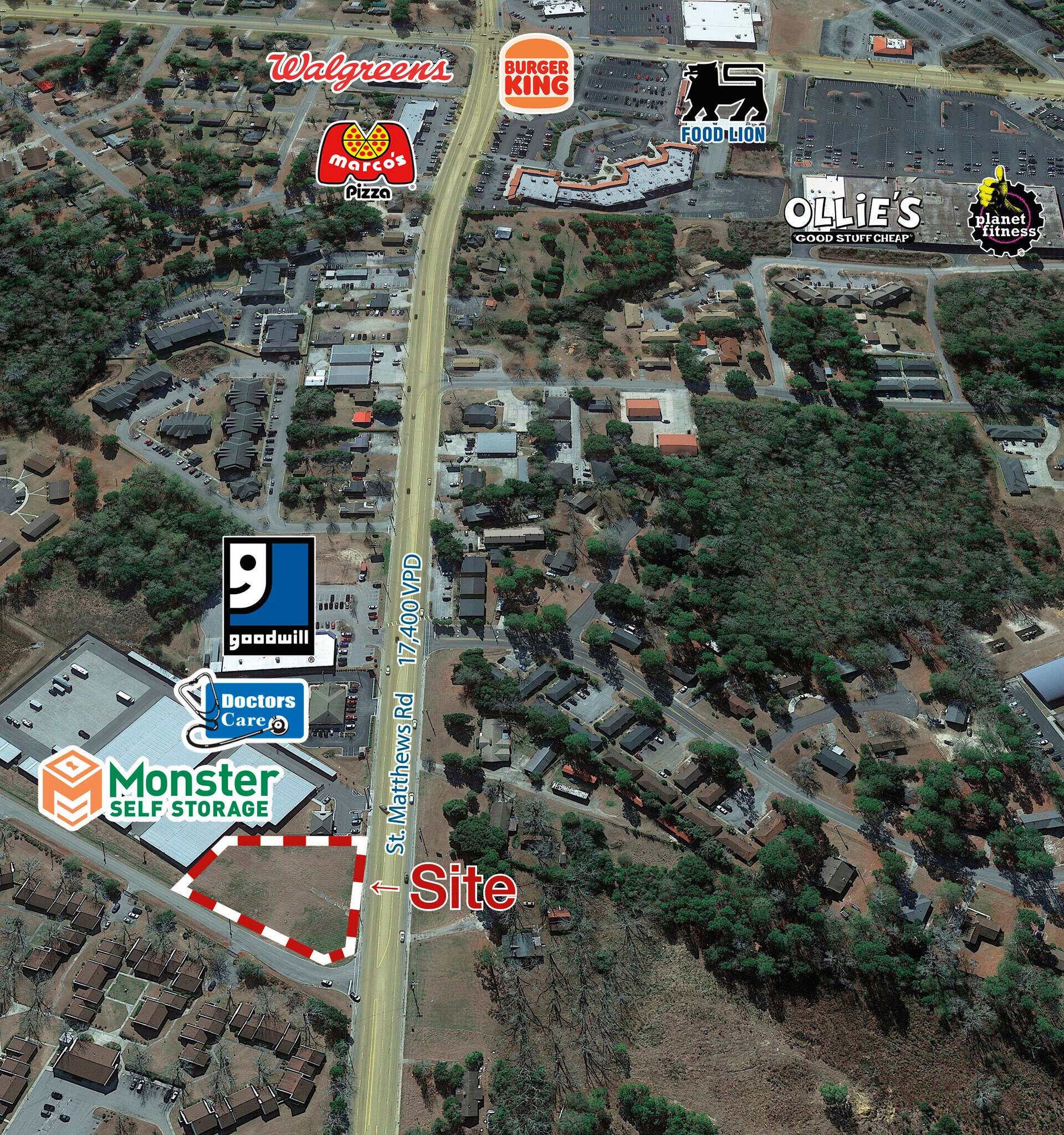 1800 St Matthews Rd, Orangeburg, SC for sale Building Photo- Image 1 of 1