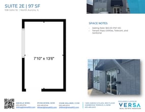 108 John St, North Aurora, IL for lease Floor Plan- Image 1 of 1
