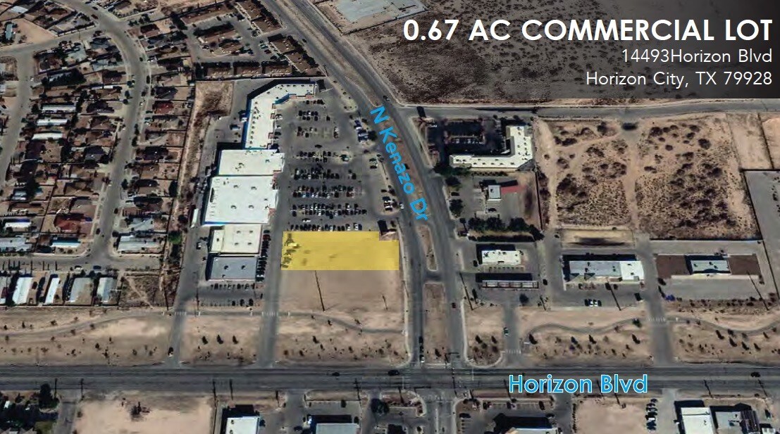 14493 Horizon Blvd, El Paso, TX, 79928 Commercial Land For Sale