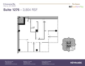 6 Concourse Pky NE, Atlanta, GA for lease Floor Plan- Image 1 of 1