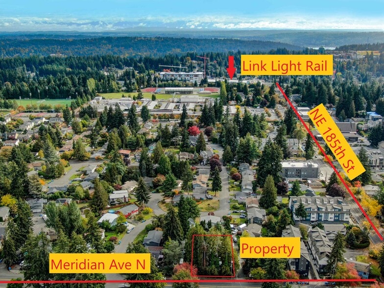 18534 Meridian Ave N, Shoreline, WA for sale - Aerial - Image 2 of 6