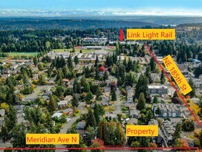 18534 Meridian Ave N, Shoreline, WA - AERIAL  map view - Image1
