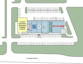 7417 W Grand Pky S, Richmond, TX for lease Site Plan- Image 1 of 1