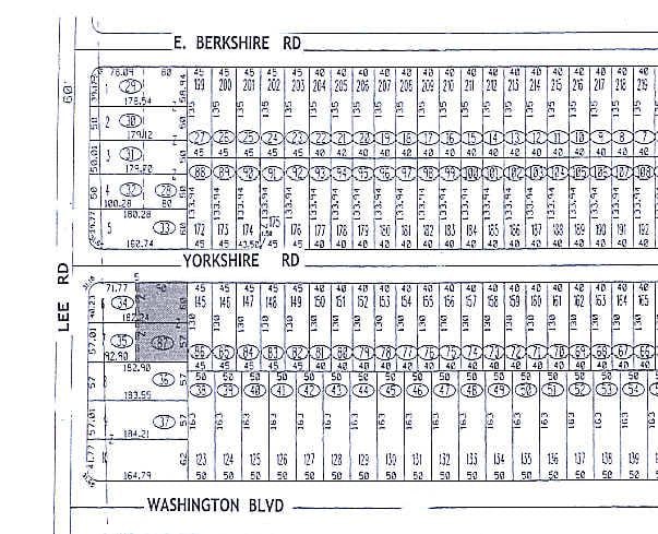 3214 Yorkshire Rd, Cleveland Heights, OH for sale - Plat Map - Image 2 of 3