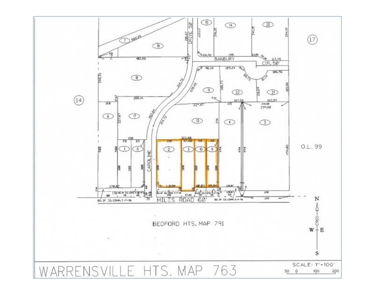 23525 Miles, Warrensville Hts, OH for sale - Plat Map - Image 3 of 3