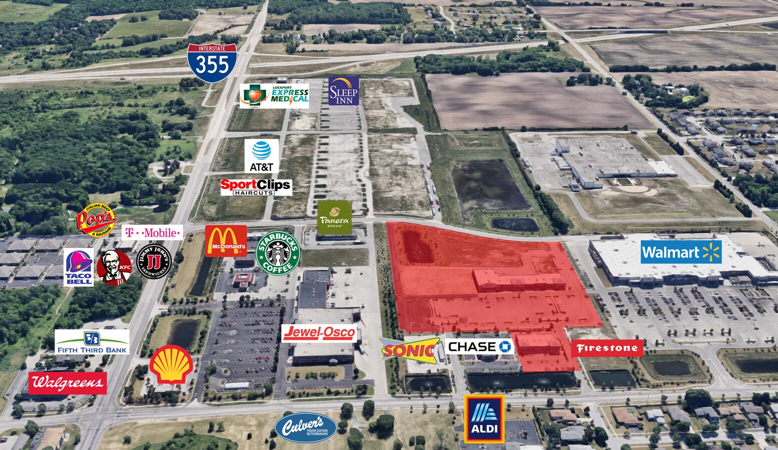 159th St & Farrell Rd, Lockport, IL, 60441 Retail Space For Lease