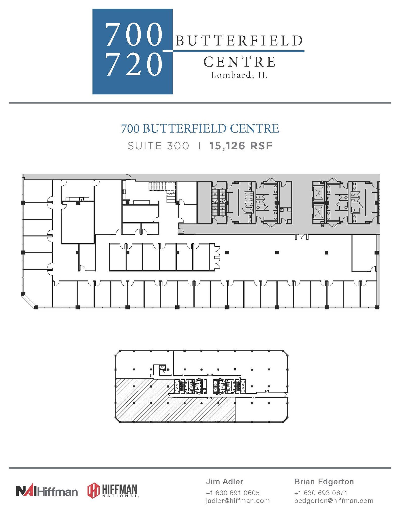 700 E Butterfield Rd, Lombard, IL for lease Floor Plan- Image 1 of 1