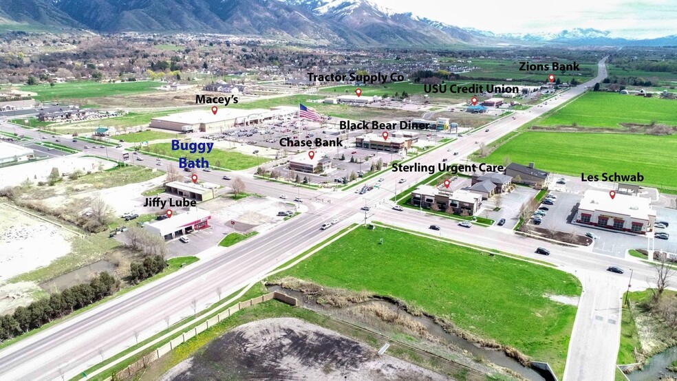 45 E 1200 S, Logan, UT for sale - Aerial - Image 2 of 6