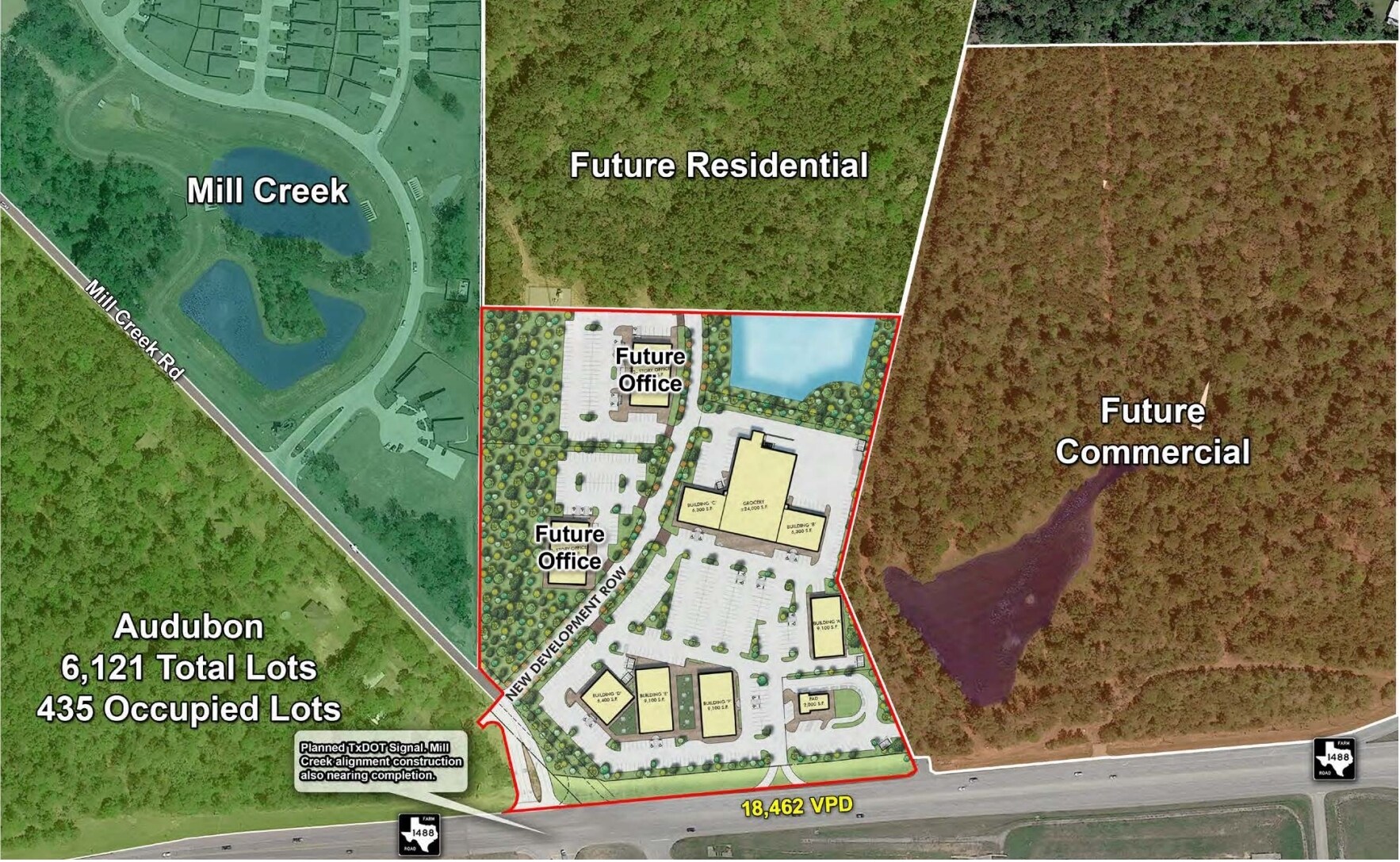 00 Mill Creek Rd, Magnolia, TX 77354 Magnolia Crossing Shopping