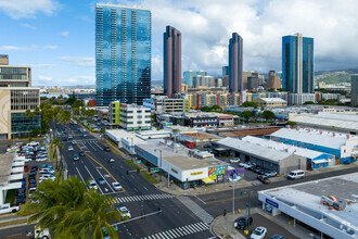 724-730 Ala Moana Blvd, Honolulu, HI - aerial  map view