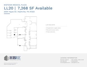 2004 Hayes St, Nashville, TN for lease Site Plan- Image 1 of 1