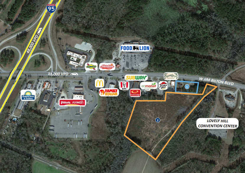 W Jim Bilton Blvd, Saint George, SC for sale - Building Photo - Image 1 of 1