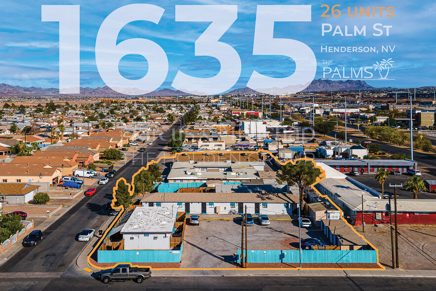 1635 Palm St, Henderson, NV for sale - Building Photo - Image 1 of 1