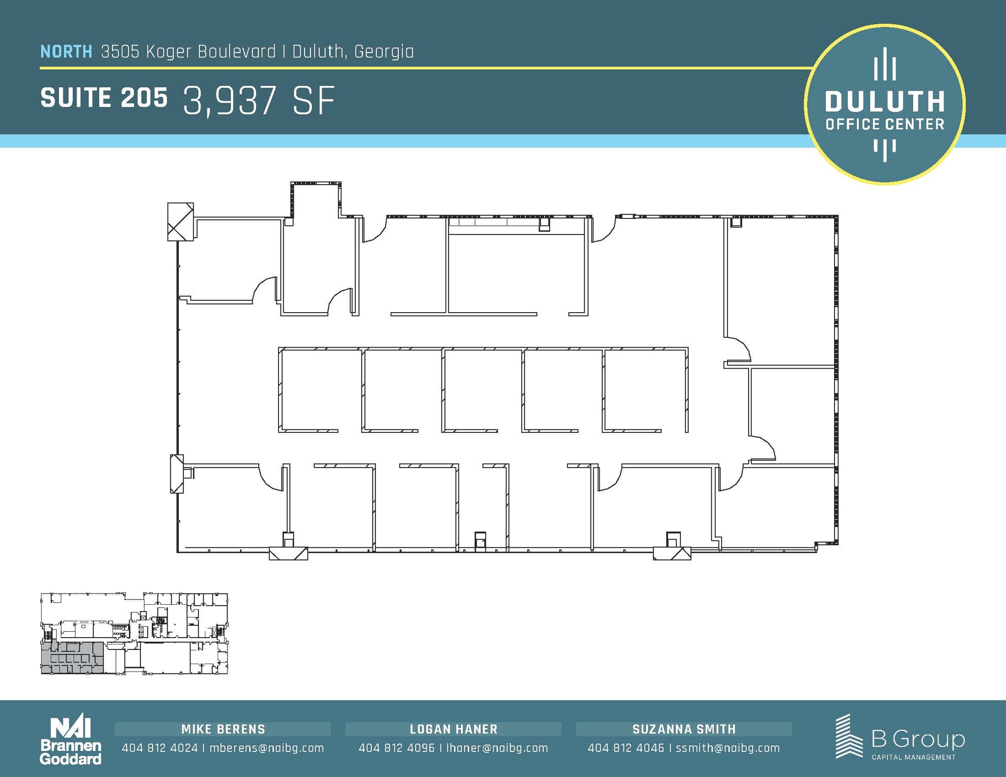 3505 Koger Blvd, Duluth, GA for lease Floor Plan- Image 1 of 1