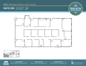 3505 Koger Blvd, Duluth, GA for lease Floor Plan- Image 1 of 1