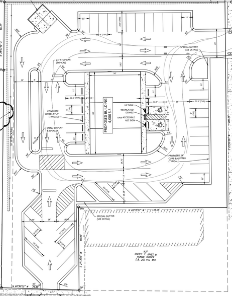 206 Bridge, Washington, NC for lease - Site Plan - Image 3 of 8