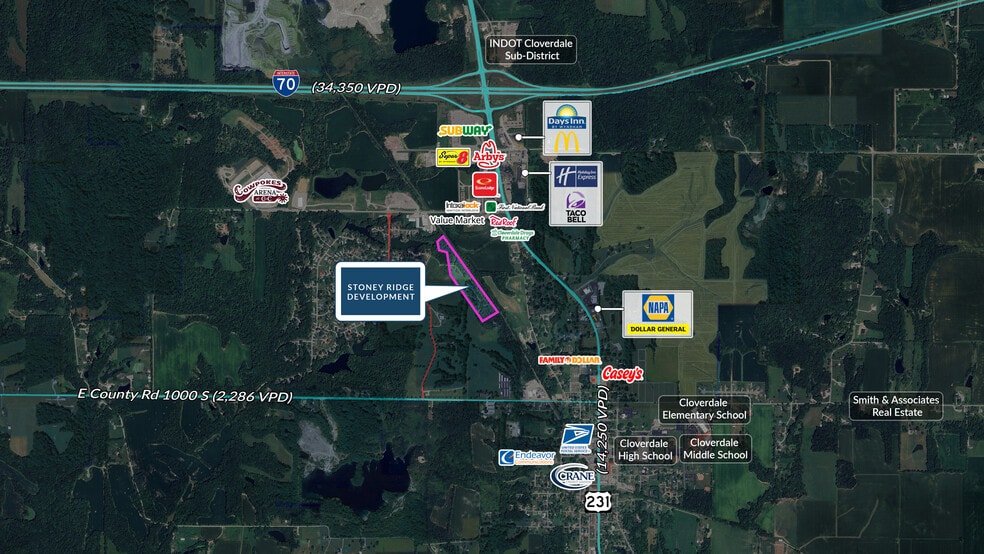 2047 Get Away Place, Cloverdale, IN for sale - Building Photo - Image 3 of 5