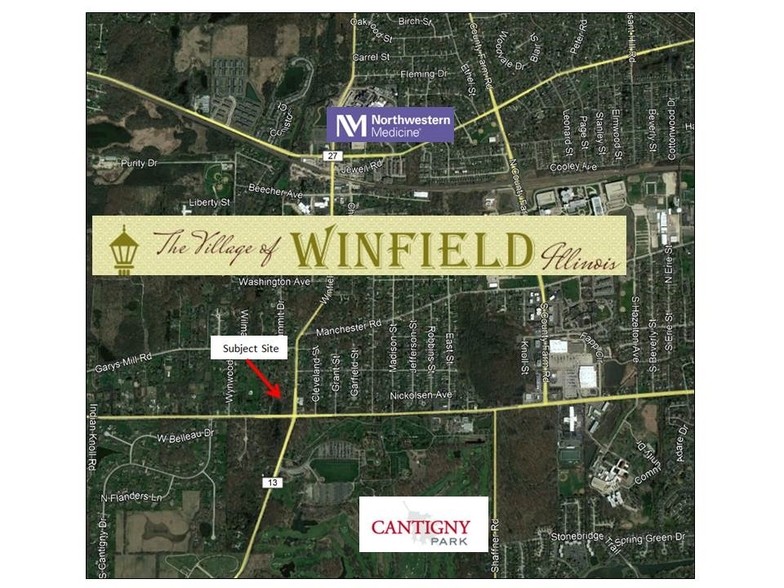 Winfield & Roosevelt Rd, Winfield, IL for sale - Building Photo - Image 1 of 1