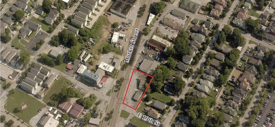 1846 Market St, Chattanooga, TN for sale - Aerial - Image 2 of 3