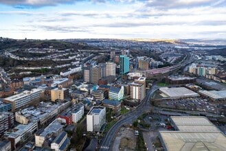 220 High St, Swansea, WGN - AERIAL  map view - Image1