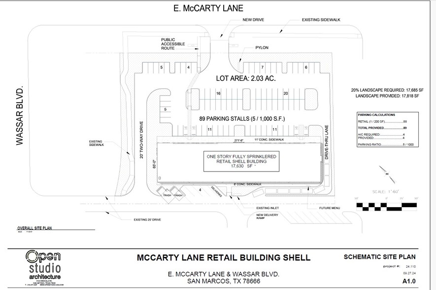 1476 E McCarty Ln, San Marcos, TX for lease - Aerial - Image 2 of 4