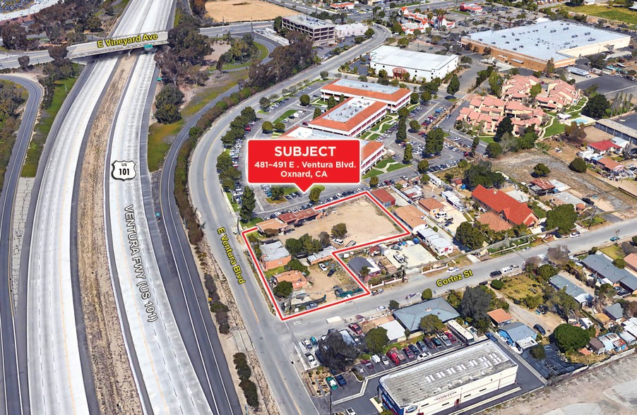 481 E Ventura Blvd, Oxnard, CA for lease - Aerial - Image 2 of 5