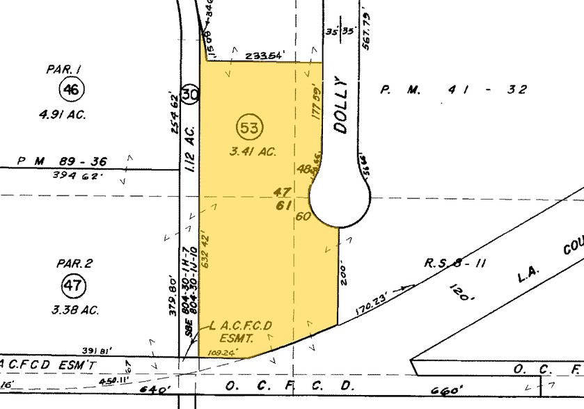 5655 Dolly Ave, Buena Park, CA for lease - Plat Map - Image 2 of 2