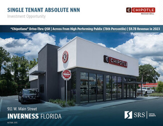 More details for 911 W Main St, Inverness, FL - Retail for Sale