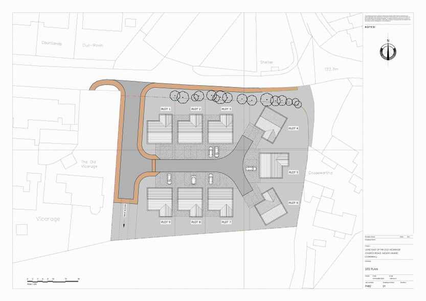 Highfield Rd, Mount Hawke for sale - Site Plan - Image 2 of 2