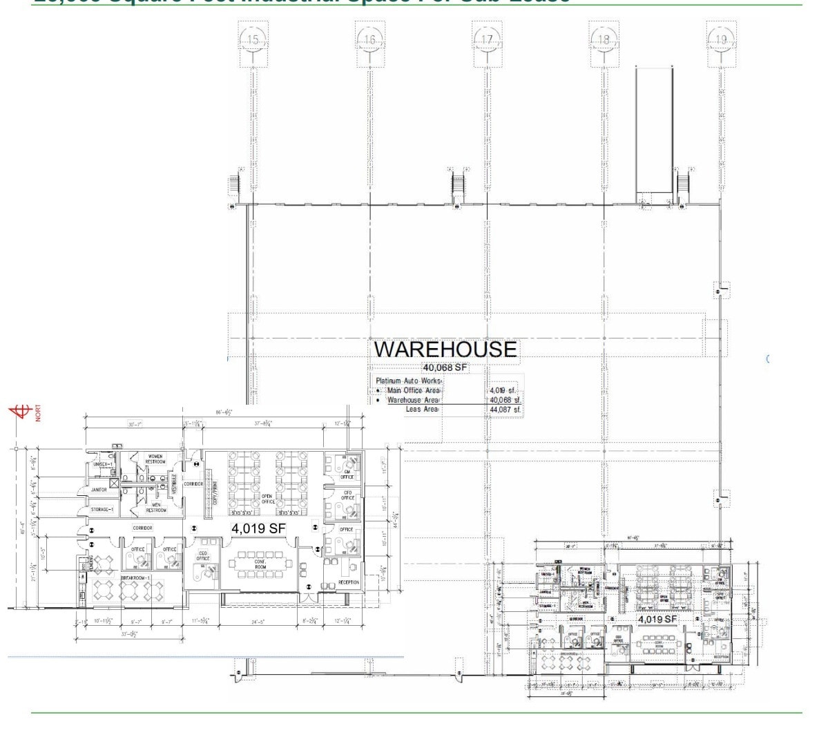 5430 FAA Blvd, Irving, TX for lease Floor Plan- Image 1 of 1