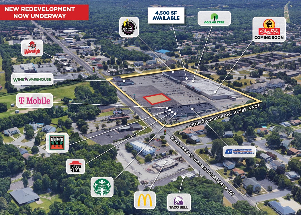 1468-1490 Blackwood-Clementon Rd, Gloucester City, NJ for lease Building Photo- Image 1 of 2