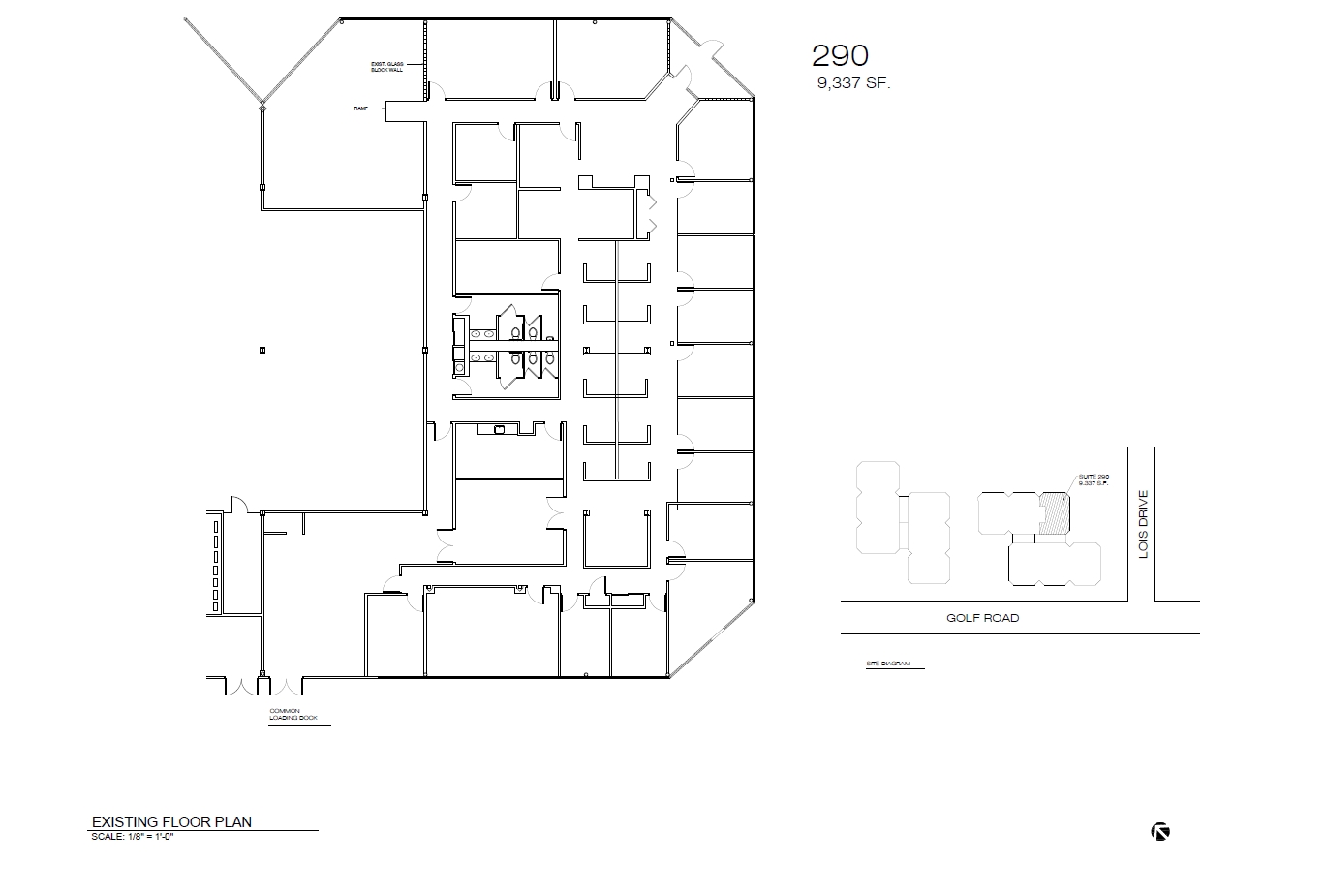 2100 Golf Rd, Rolling Meadows, IL for lease Floor Plan- Image 1 of 1