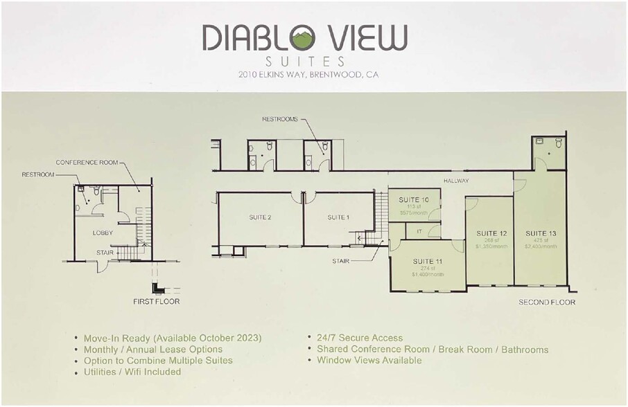 2010 Elkins Way, Brentwood, CA for lease - Floor Plan - Image 3 of 11