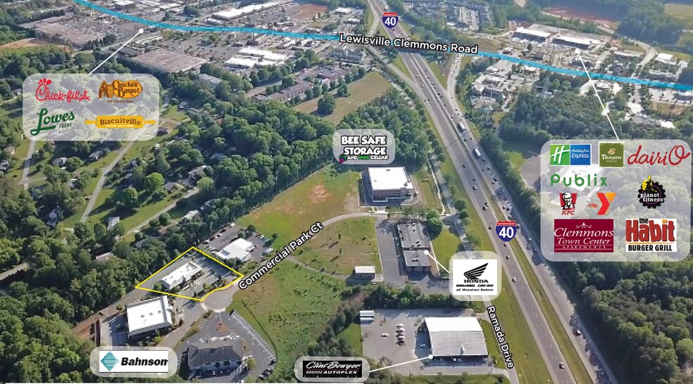 4740 Commercial Park Ct, Clemmons, NC 27012 Flex for Lease