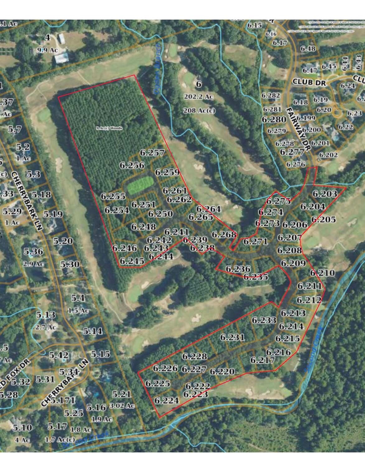 extension Fairway Drive Rd, Natchez, MS for sale Aerial- Image 1 of 12