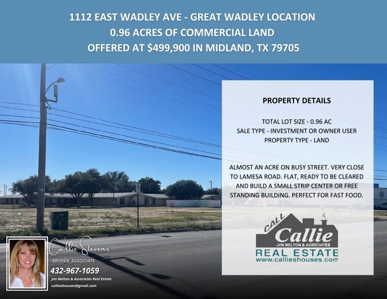 1112 Wadley Ave, Midland, TX 79705 Great Wadley Location