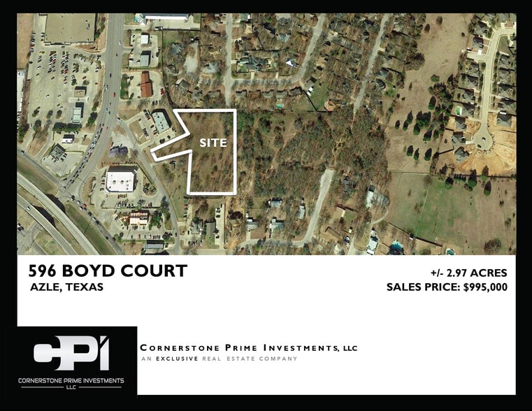 596 Boyd Ct, Azle, TX for sale - Building Photo - Image 1 of 3