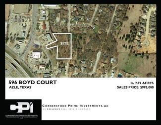 More details for 596 Boyd Ct, Azle, TX - Land for Sale