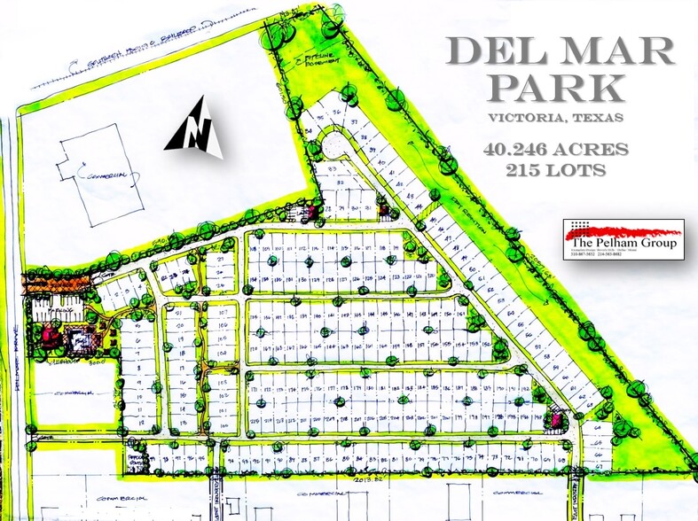 TBD DEL MAR DR., Victoria, TX for sale - Site Plan - Image 1 of 5