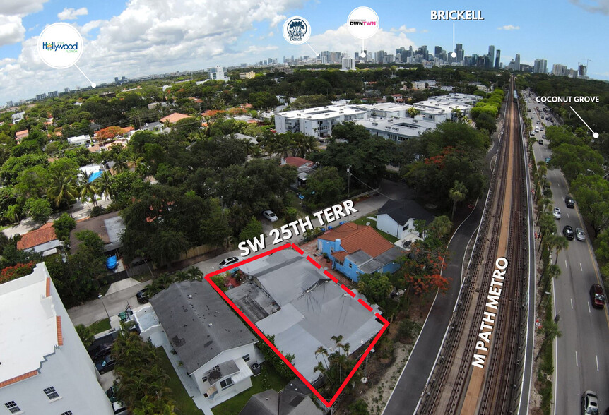 1866 SW 25th Ter, Miami, FL for sale - Aerial - Image 3 of 7