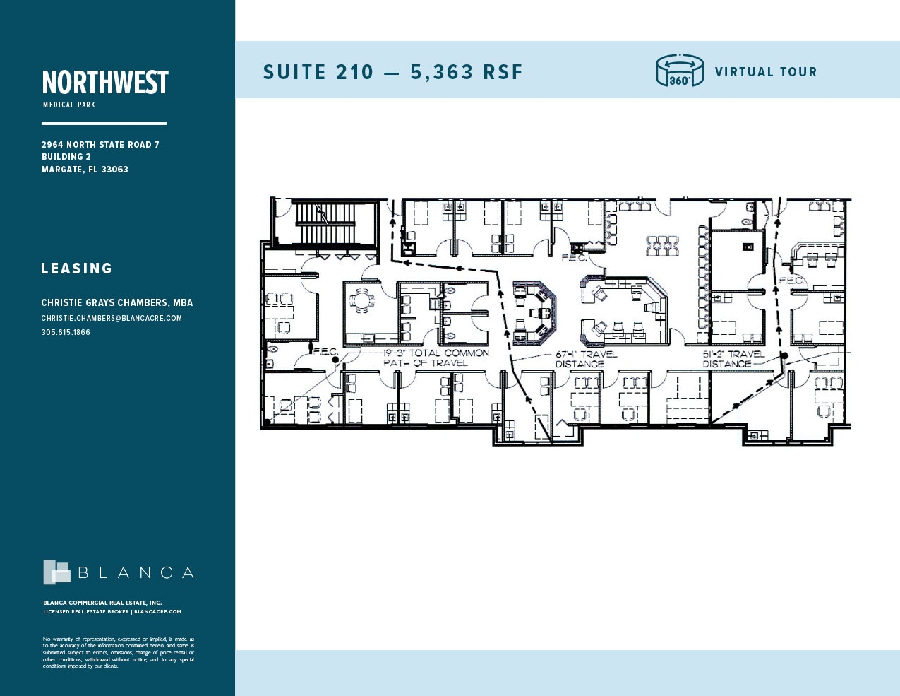 2964 N State Road 7, Margate, FL for lease Floor Plan- Image 1 of 1